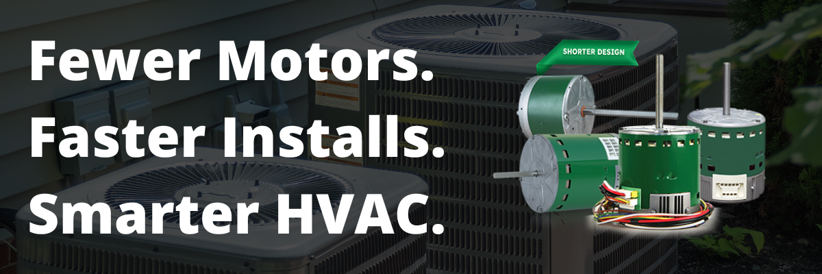 Evergreen Genteq HVAC Motors