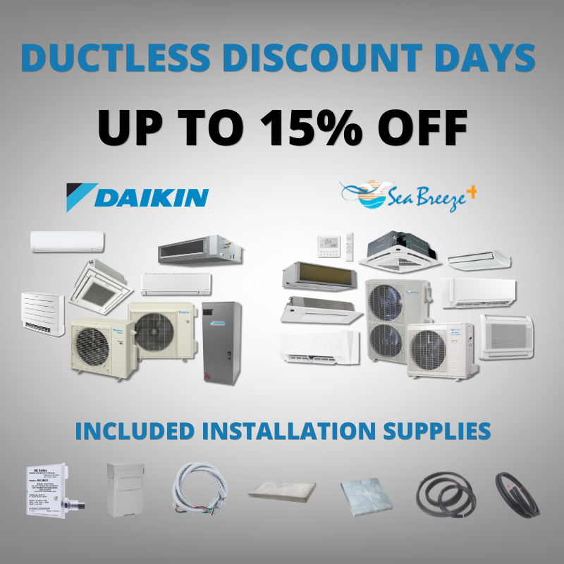 Up to 15% off systems & install supplies! Ends 8/31/26.