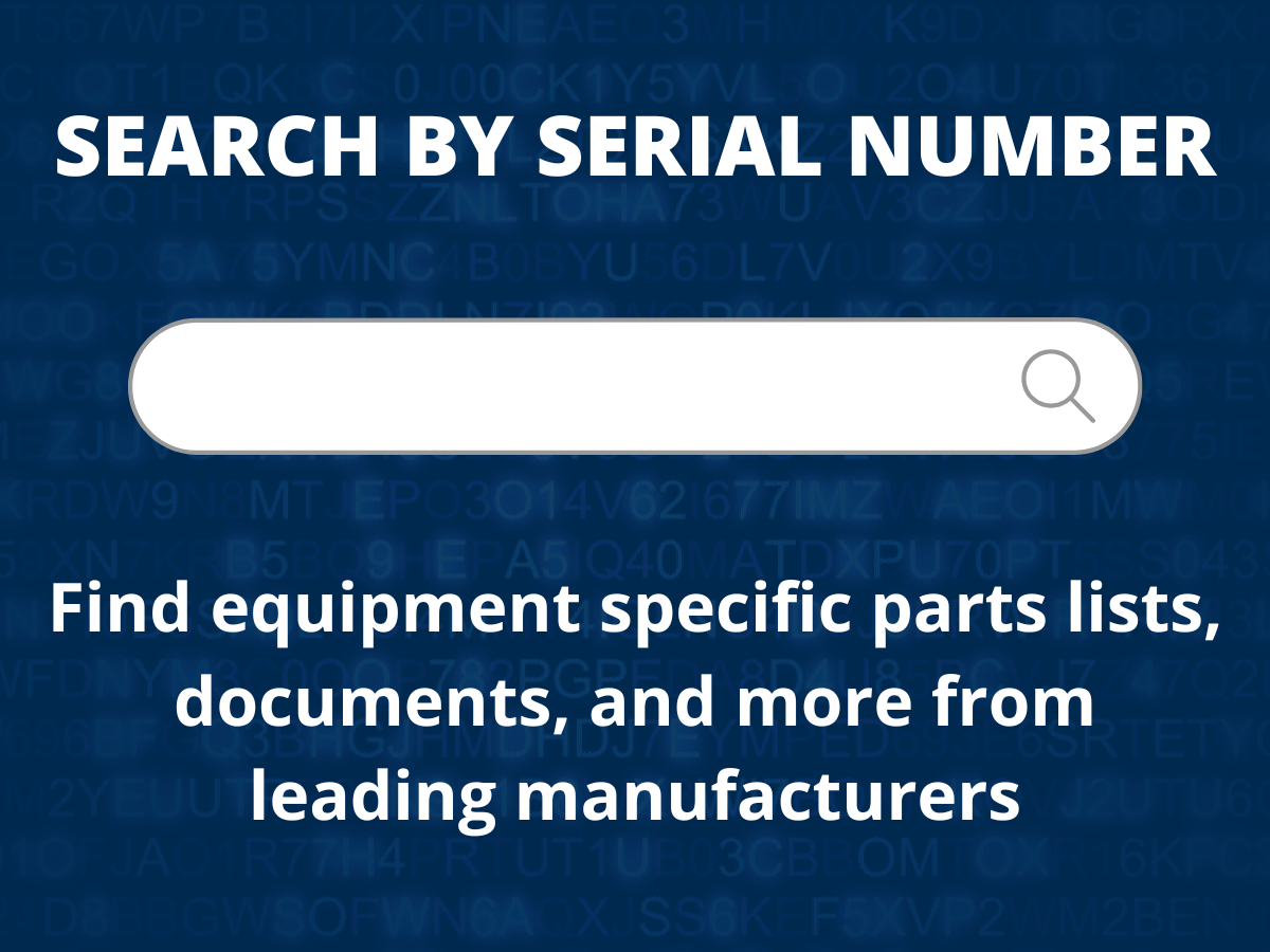 Information about the serial number search tool