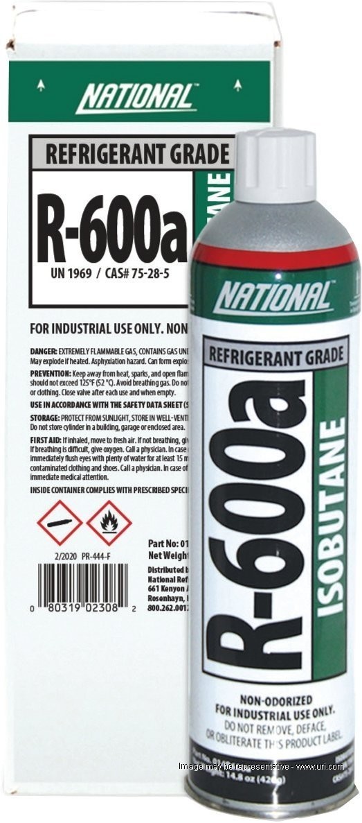 R600A, MODERN Refrigerant, Convenient 6 oz. Can, Isobutane, R-600 Gas, Kit  B1 702082748749 on eBid United States