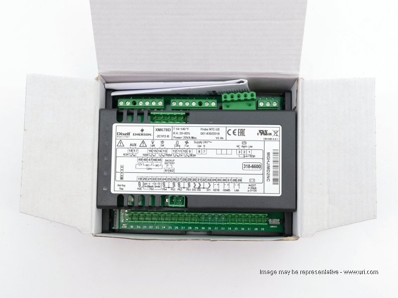 Shop 318-6600 - Xm678 Dixell Control Stepper - Emerson - URI Shop 318-6600 - Xm678 Dixell Control Stepper - Emerson - URI