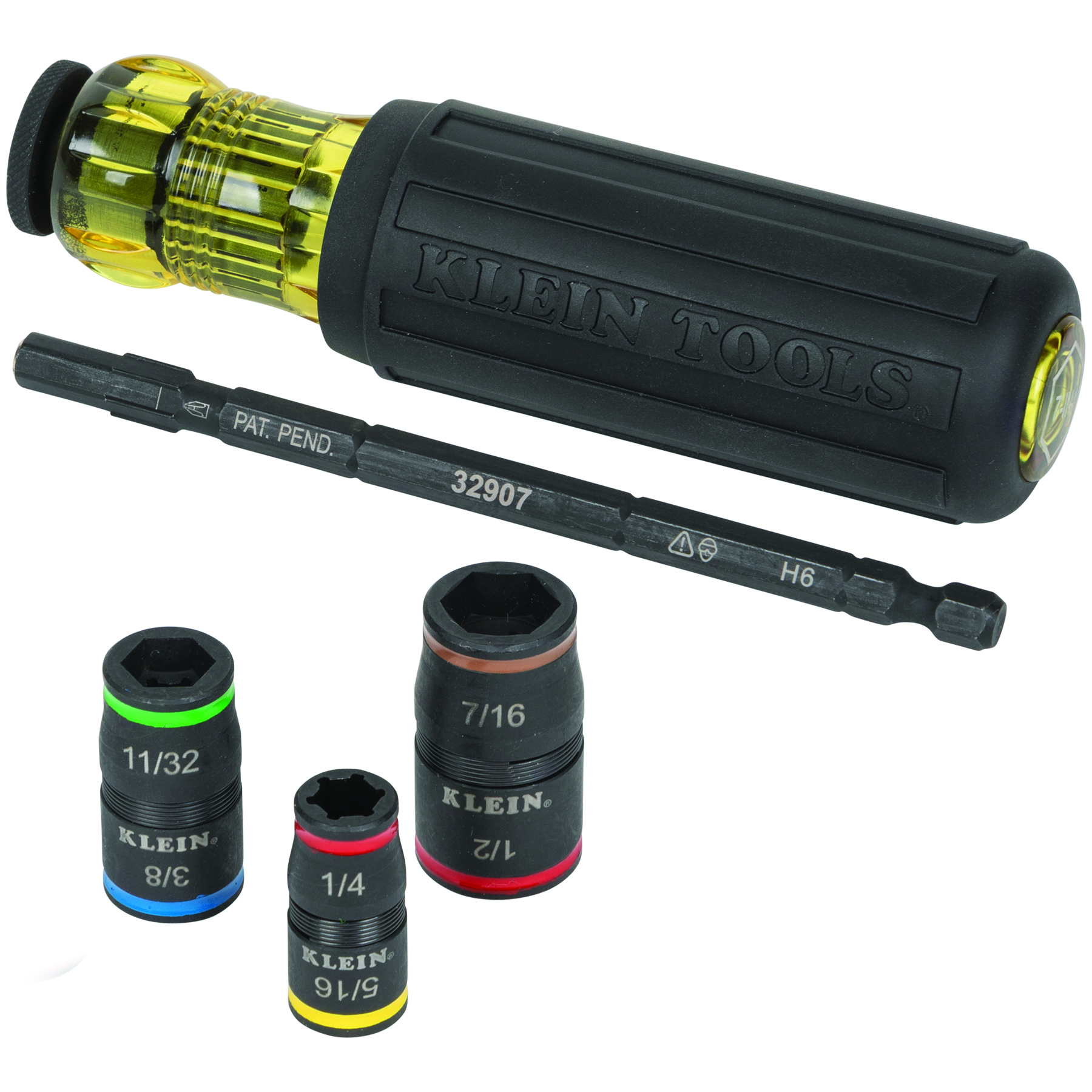 Shop 32900 - Multi-Bit Flip Socket 7-in-1 - Klein Tools - URI