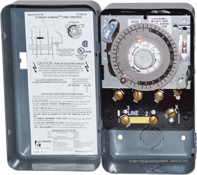 Shop CRC-814100 - Defrost Timer - Continental - URI