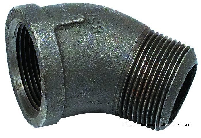 IA 1 Stück Friatec Friatherm starr 45° Winkel Fitting  16 mm W 16/45° 