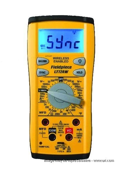 FIELDPIECE LT17AW HVAC HVACR WIRELESS MULTIMETER+TRANSMITTER EH4W ET2W LOT 3 