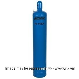 R448A MARS # 78998 Pack R-448A 2.2 UN3163 Dark Blue Refrigerant Label 10 