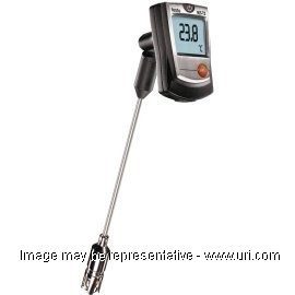 Weiss 72SD-F Light-Powered NSF Thermometer, 72 mm, Front Flange