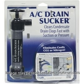 CADS1 A/C Drain Sucker Condensate Drain Clog Repair & Treatment Kit 
