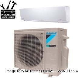Daikin 12000 BTU Ductless Mini Split Wall Mount Cooling Only 19 SEER 230v with Installation Kit product photo