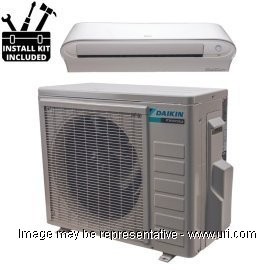 Daikin 18000 BTU Ductless Mini Split Wall Mount Heat Pump 17 SEER 230v with Installation Kit product photo