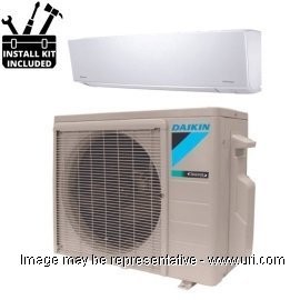 Daikin 18000 BTU Ductless Mini Split Wall Mount Heat Pump 18 SEER 230v with Installation Kit product photo