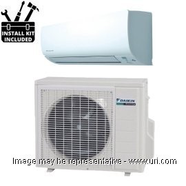 Daikin 36000 BTU Ductless Mini Split Wall Mount Cooling Only 15.9 SEER 230v with Installation Kit product photo