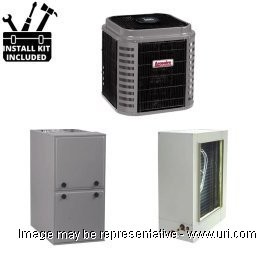 Arcoaire AC Single Phase Split System Economy Single Stg 2 Ton 30k BTU Coil 95Pct Gas Furnace 080 MBH 14.5 SEER2 product photo