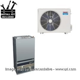 Arcoaire HP Single Phase Split System Multi Stg 2.5 Ton 30k BTU AHU 16 SEER2 product photo Front View M
