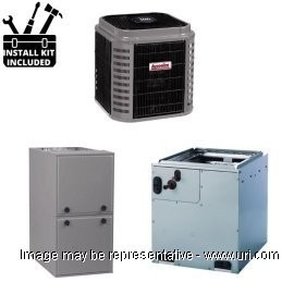 Arcoaire AC Single Phase Split System Deluxe Multi Stg 3 Ton 48k BTU Coil 96Pct Furnace 080 MBH 15.5 SEER2 V2 product photo