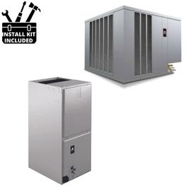 Thermal Zone AC Single Phase Split System TZ Single Stg 4 Ton 48k BTU AHU 13.8 SEER2 product photo Front View M