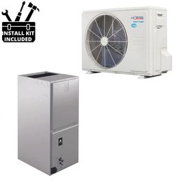 Thermal Zone HP Single Phase Split System TZ Multi Stg 2 Ton 24k BTU AHU 17.4 SEER2 product photo