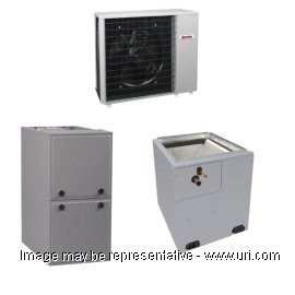 Arcoaire AC Single Phase Split System Horizontal Discharge Single Stg 4 Ton 60k BTU Coil 80Pct Furnace 090 MBH 14.3 SEER2 product photo