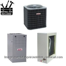 Arcoaire AC Single Phase Split System Performance Single Stg 2 Ton 24k BTU Coil 80Pct Gas Furnace 045 MBH 14.5 SEER2 V8 product photo Front View M