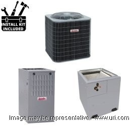 Arcoaire AC Single Phase Split System Performance Single Stg 2 Ton 24k BTU Coil 80Pct Furnace 070 MBH 14.5 SEER2 V2 product photo Front View M