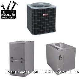 Arcoaire AC Single Phase Split System Economy Single Stg 2.5 Ton 43k BTU Coil 96Pct Low Nox Furnace 060 MBH 15.2 SEER2 V1 product photo Front View M
