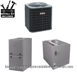 Arcoaire AC Single Phase Split System Economy Single Stg 4 Ton 48k BTU Coil 96Pct Furnace 120 MBH 14.5 SEER2 V1 product photo