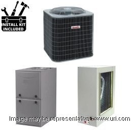 Arcoaire AC Single Phase Split System Economy Single Stg 2.5 Ton 42k BTU Coil 96Pct Low Nox Furnace 100 MBH 15.5 SEER2 V1 product photo