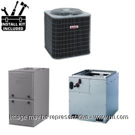 Arcoaire AC Single Phase Split System Economy Single Stg 3.5 Ton 48k BTU Coil 96Pct Low Nox Furnace 080 MBH 14 SEER2 V6 product photo Front View M