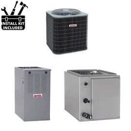 Arcoaire HP Single Phase Split System Economy Single Stg 3 Ton 48k BTU 80Pct ULN Gas Furnace 040 MBH 14.5 SEER2 product photo