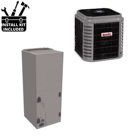 Arcoaire HP Single Phase Split System Deluxe Multi Stg 2 Ton 24k BTU AHU 17 SEER2 product photo