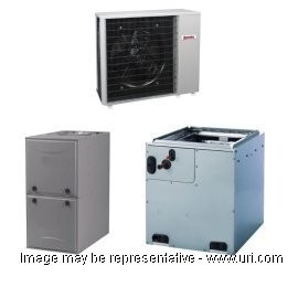 Arcoaire AC Single Phase Split System Performance Single Stg 3 Ton 37k BTU Coil 96Pct Furnace 100 MBH 15 SEER2 V2 product photo Front View M