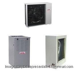 Arcoaire AC Single Phase Split System Performance Single Stg 3 Ton 48k BTU Coil 80Pct Furnace 110 MBH 16 SEER2 V1 product photo Front View M