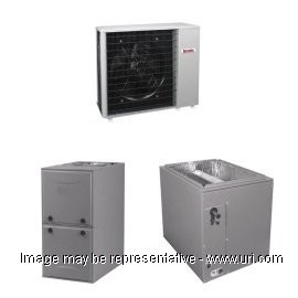 Arcoaire AC Single Phase Split System Deluxe Single Stg 2.5 Ton 30k BTU Coil 96Pct Furnace 080 MBH 15 SEER2 V2 product photo Front View M