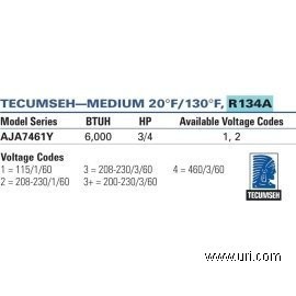 AJA7461YXD product photo Table Image 1 M