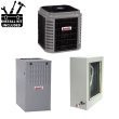 Arcoaire AC Single Phase Split System Deluxe Multi Stg 2 Ton 24k BTU 80Pct ULN Gas Furnace 040 MBH 16 SEER2 product photo